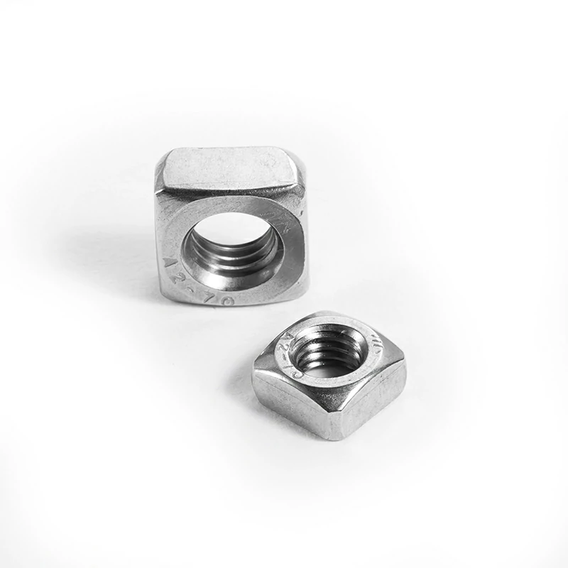 304/316/316L Stainless Steel DIN557 Square Nuts