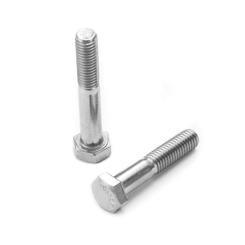304 Stainless Steel 12mm Outer Hexagon Half-Tooth Bolt
