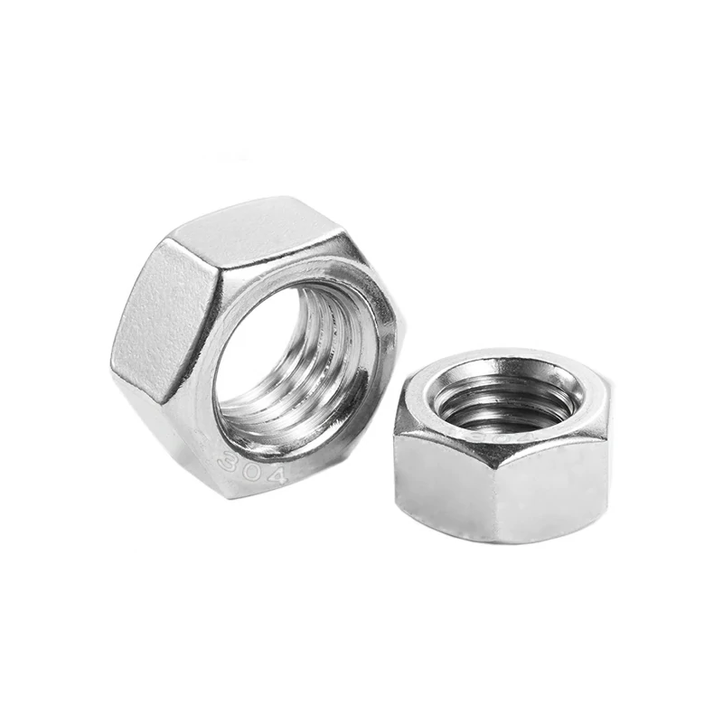 304 Stainless Steel ANSI B18.2.2 Hex Nut