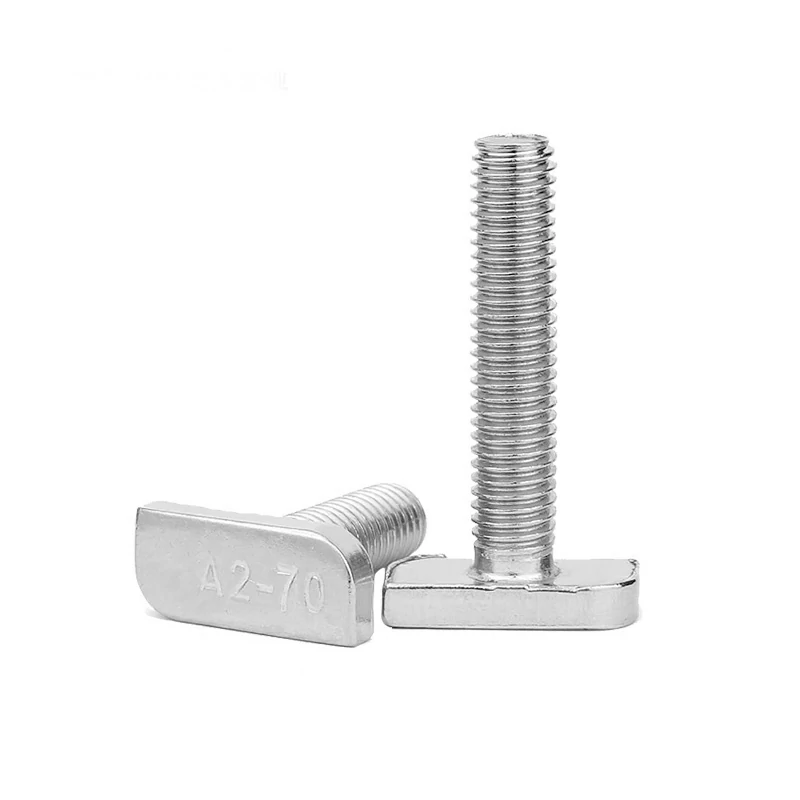 304 Stainless Steel T-Bolt Square Head Bolt