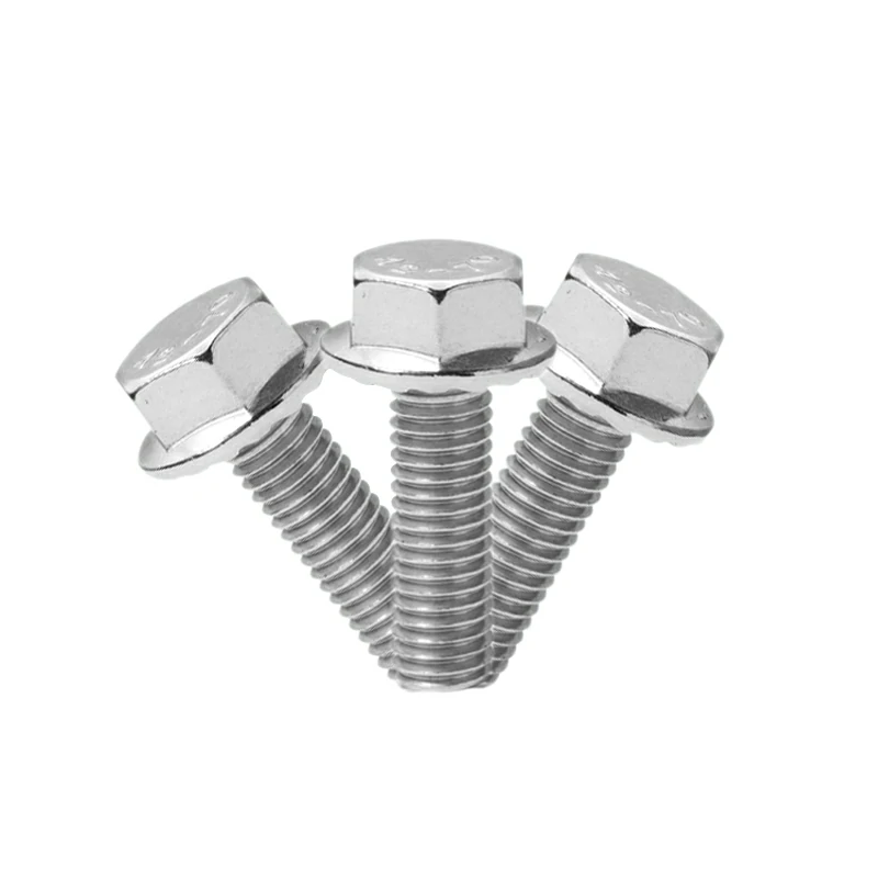 316 Stainless GB5789 Large Hexagon Flange Bolt