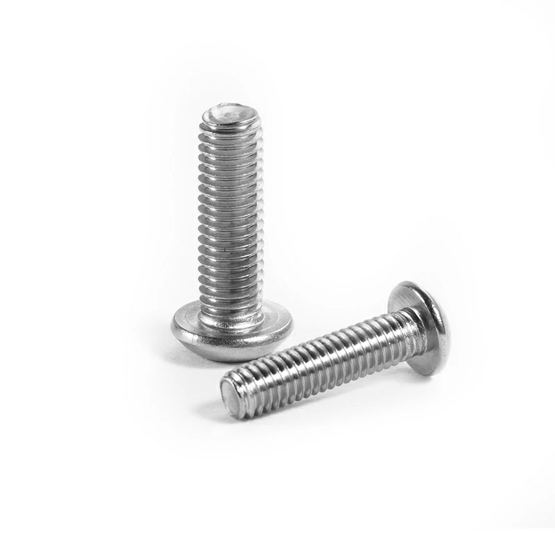 316 Stainless Steel Hexagonal Pan Head/Flat Round Head Full Thread Screws