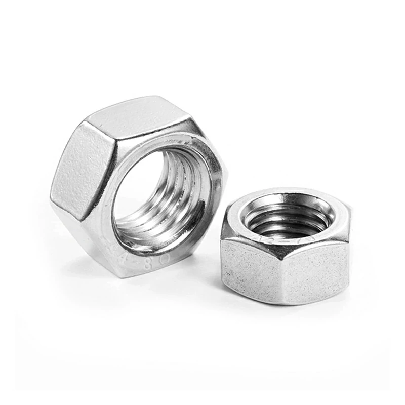 316L Stainless Steel DIN934 Hexagon Nut M2-M56