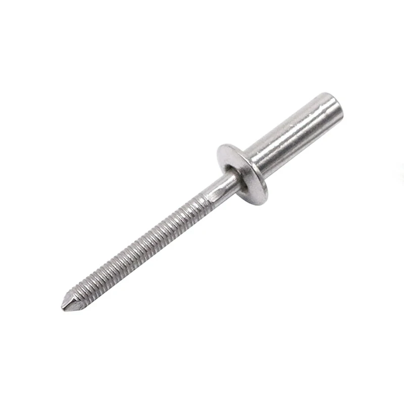 Closed Oval Head Core-Pulling Rivets In Stainless Steel/Aluminum