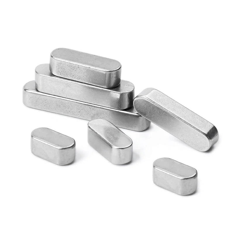 Flat Key Pin Rounded A Square Key