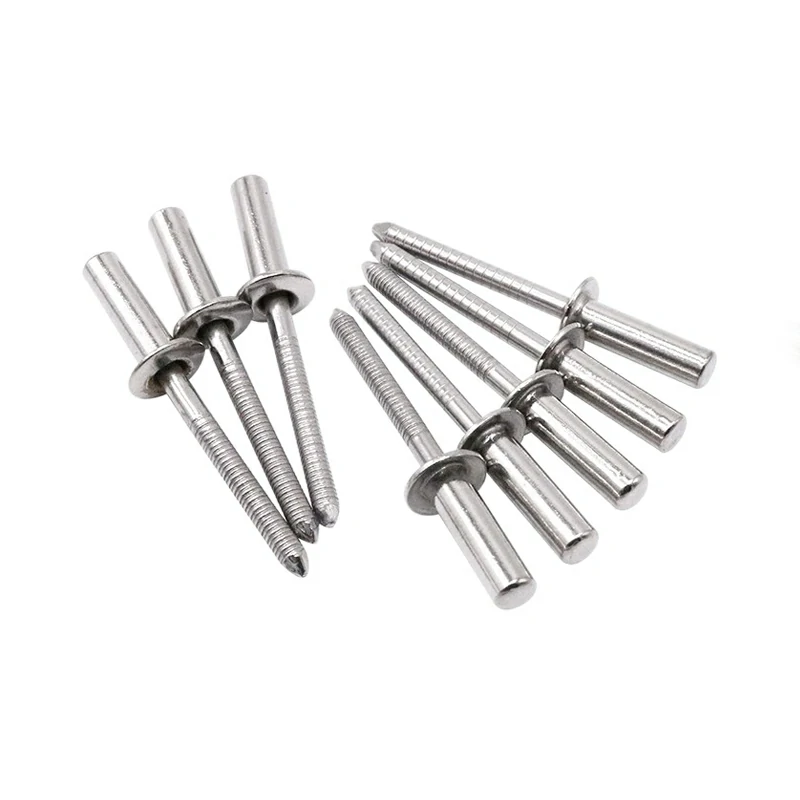 Head Core-Pulling Rivets In Stainless Steel/Aluminum