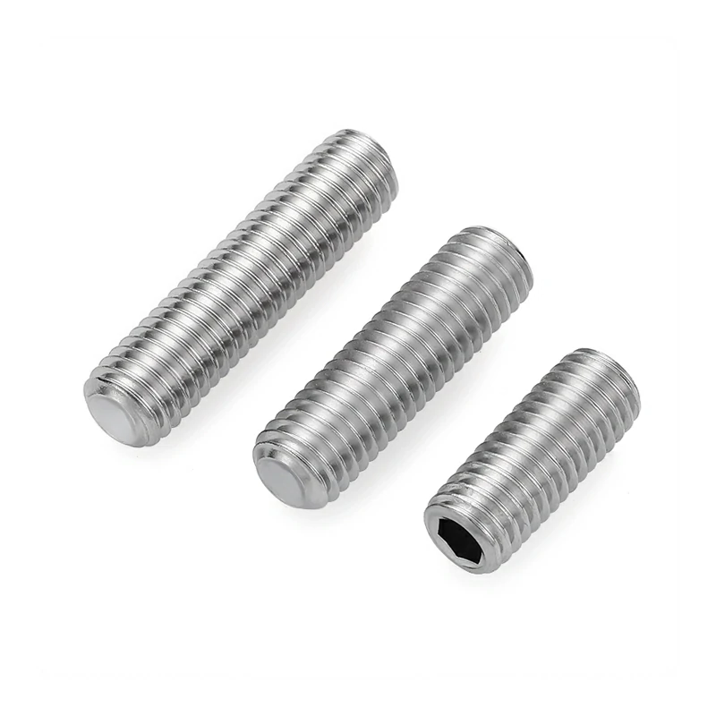 Hexagon Set Screw With Concave End