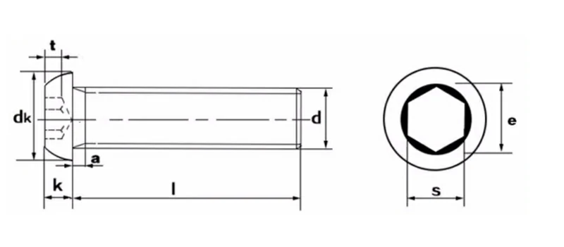 Hexagonal Pan Head/Flat Round Head Full Thread Screws Drilling Screws