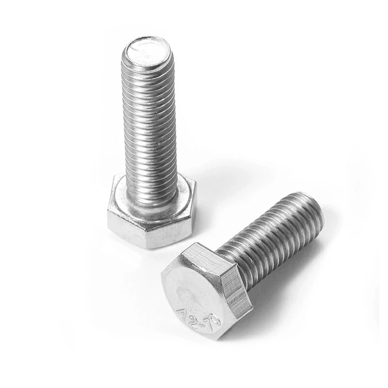 304 Stainless Steel 6mm Outer Hex Bolts