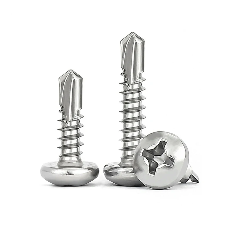 Round Head Cross Drill Screw