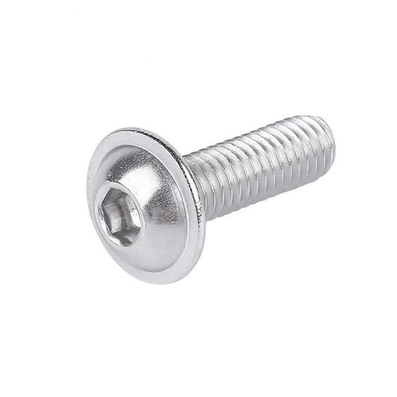 Round Head with Cushion Hex Head Screws