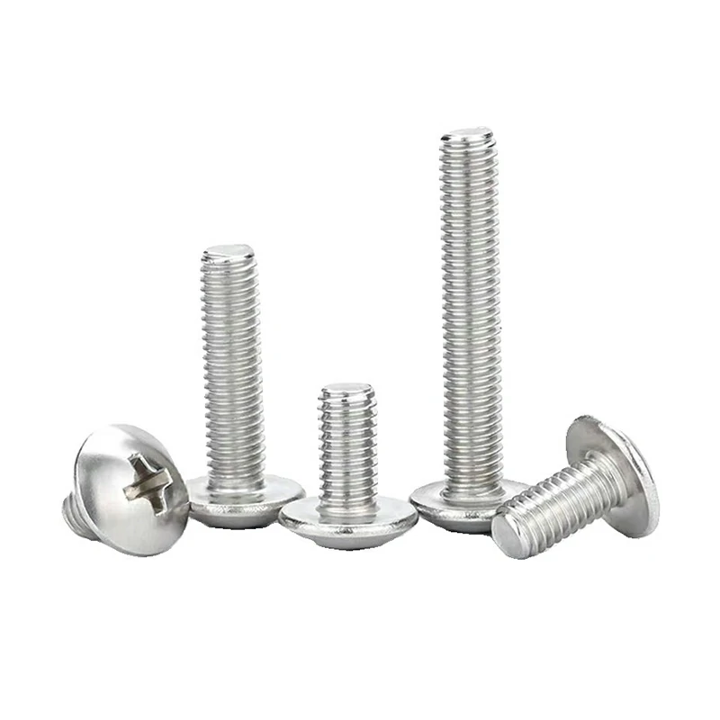 316 Stainless Steel JISB1111T Large Flat Head Cross Screw
