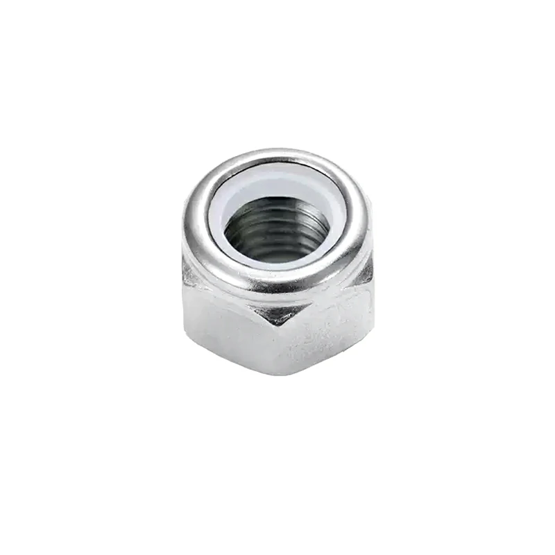 American Hexagonal Nylon Lock Nuts Stainless Steel