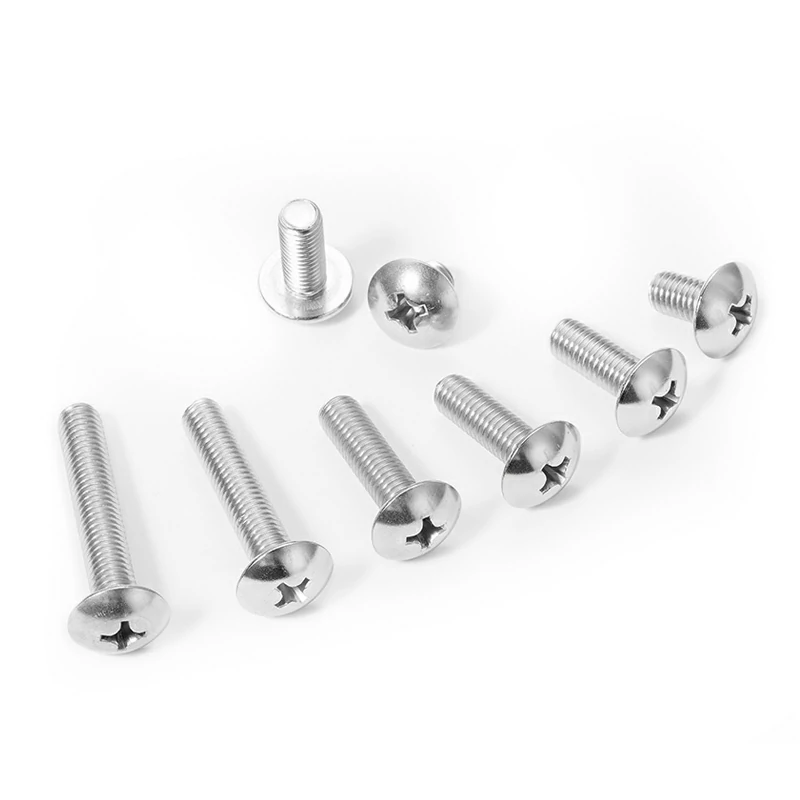 Cross-Shaped Large Flat Head Screws