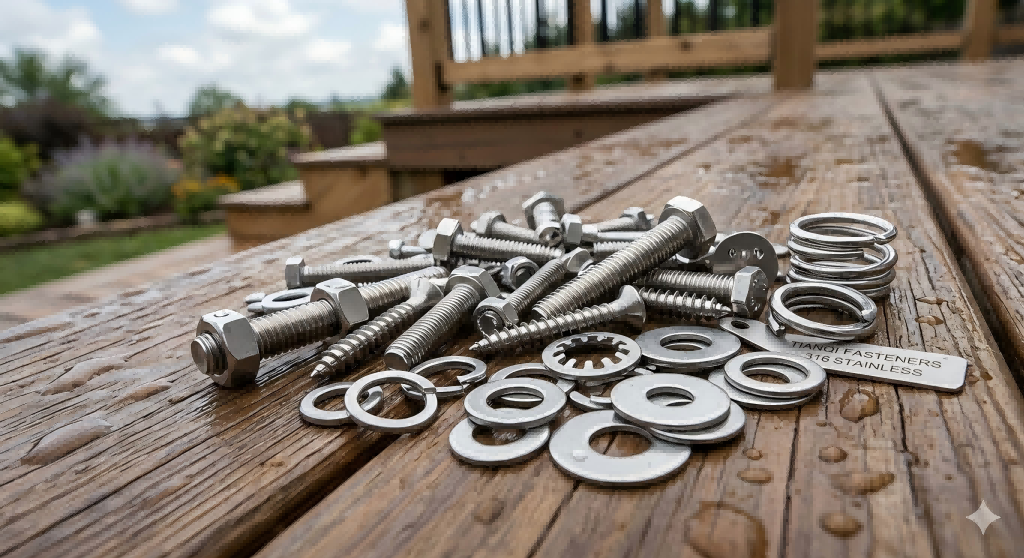 Best Stainless Steel Fasteners for Outdoor Use