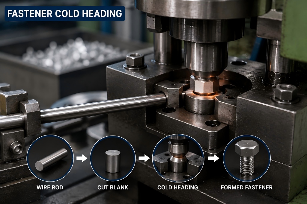 Stainless Steel Fastener Cold Heading