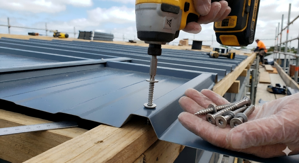 Stainless Steel Screws for Metal roofing systems